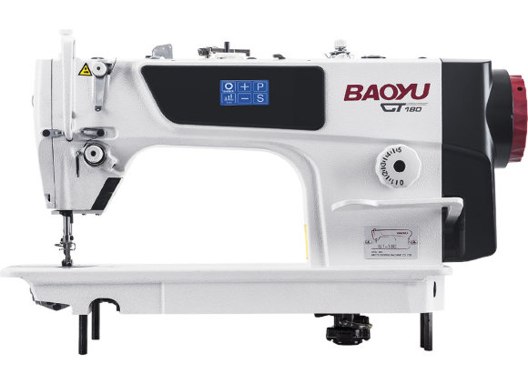 Baoyu GT-180, промислова швейна машина з вбудованим сервомотором, для шиття легких та середніх тканин