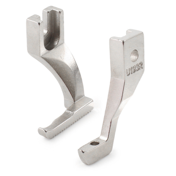 Golden Eagle U192R + U193R, комплект крокуючих лапок для блискавки для швейної машини з подвійним просуванням Golden Eagle U192R + U193R, комплект крокуючих лапок для блискавки для швейної машини з подвійним просуванням