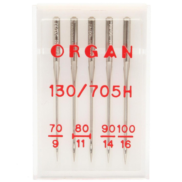 Organ 130/705 H, иголки для бытовой швейной машинки