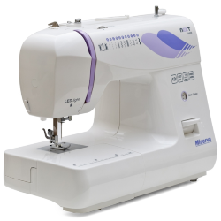 Minerva Next 141D, побутова швейна машина з вертикальним човником та напівавтоматичною петлею Minerva Next 141D, побутова швейна машина з вертикальним човником та напівавтоматичною петлею