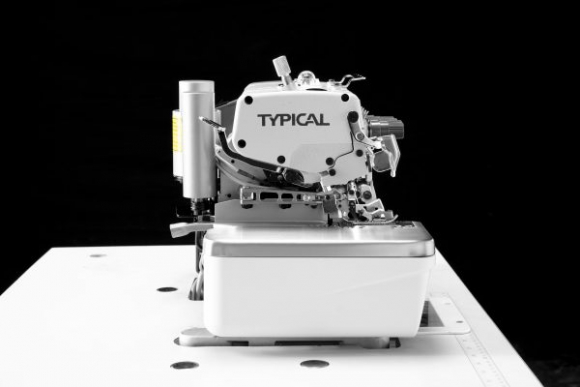 Typical GN 7100-4HD3, високошвидкісний комп'ютерний чотиринитковий промисловий оверлок із вбудованим сервомотором