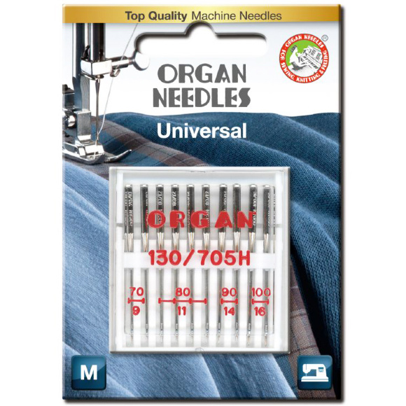 Organ 130/705 H, набор игл для швейной бытовой машины