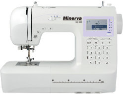Minerva MC 400, комп'ютеризована швейна машинка з вбудованою пам'яттю Minerva MC 400, комп'ютеризована швейна машинка з вбудованою пам'яттю