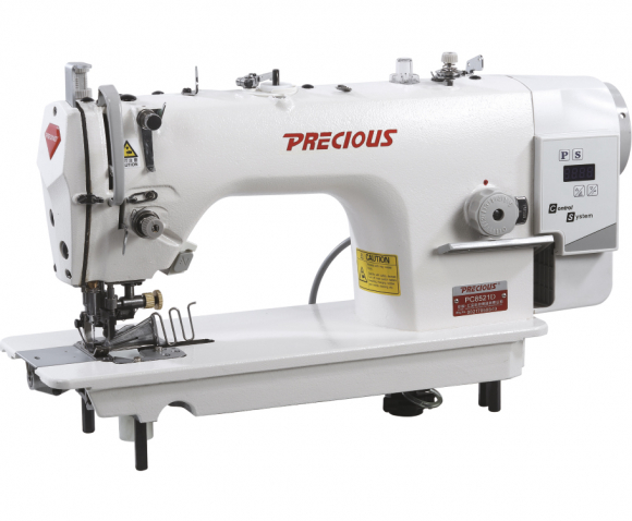 Precious PC8521D, промышленная швейная машина с встроенным сервомотором и устройством обрезки края материала