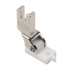 Golden Eagle S518N-T, тефлоновая лапка для потайной молнии с направляющей для промышленной швейной машины Golden Eagle S518N-T, тефлоновая лапка для потайной молнии с направляющей для промышленной швейной машины