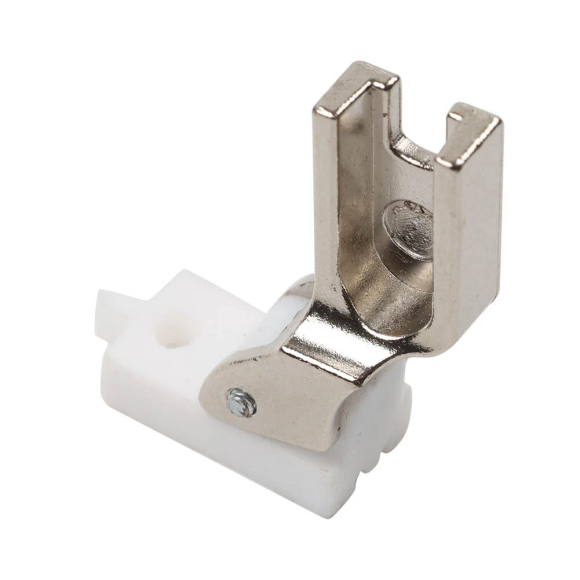 Golden Eagle S518N-T, тефлонова лапка для потайної блискавки з напрямною для промислової швейної машини