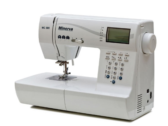 Minerva MC 500, швейна машинка з комп'ютерним керуванням