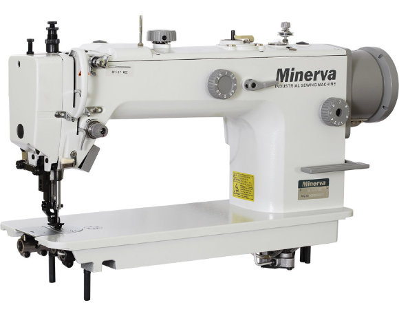 Minerva M0201JD, швейная машина для кожи с шагающей лапкой и регулятором перетопа Minerva M0201JD, швейная машина для кожи с шагающей лапкой и регулятором перетопа