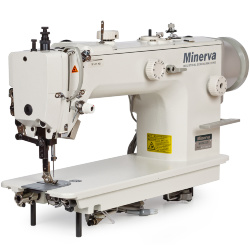 Minerva M0202JD, швейная машинка с тройным продвижением