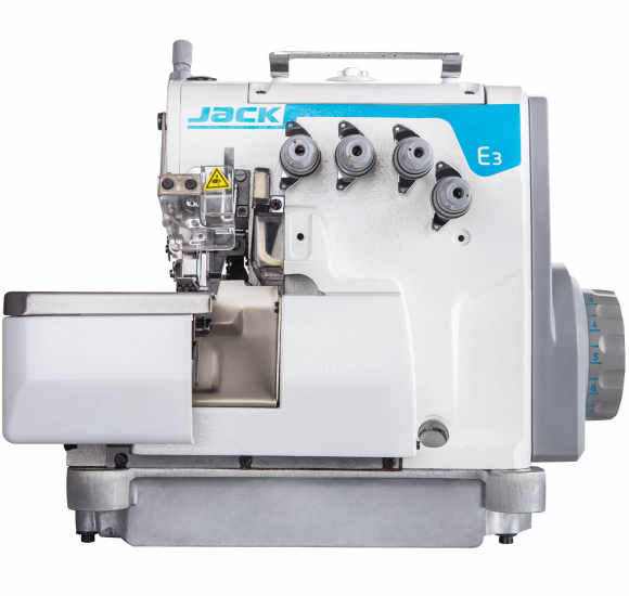 Jack E3-4-M2-24, чотиринитковий промисловий оверлок з енергоефективним вбудованим сервомотором Jack E3-4-M2-24, чотиринитковий промисловий оверлок з енергоефективним вбудованим сервомотором
