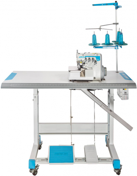 Jack E3-4-M2-24, чотиринитковий промисловий оверлок з енергоефективним вбудованим сервомотором Jack E3-4-M2-24, чотиринитковий промисловий оверлок з енергоефективним вбудованим сервомотором