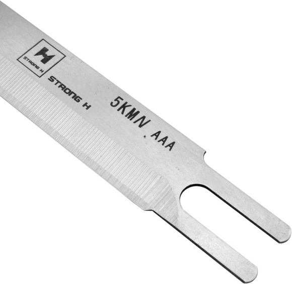 Strong H 5KM(N), узкое лезвие из легированной стали для сабельного ножа длиной 5 дюймов