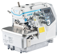 Jack C7-6-03/333, высокоскоростной компьютерный шестиниточный промышленный оверлок с встроенным сервомотором