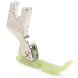 Golden Eagle T36LN, левая тефлоновая лапка для молнии для швейной машины с нижним продвижением