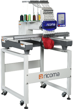 Ricoma SWD-1501-8s, пятнадцатиигольная промышленная вышивальная машина с площадью вышивки 800 х 500 мм