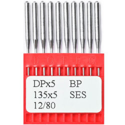 Dotec DPx5 SES, трикотажные иглы для промышленных швейных машин Dotec DPx5 SES, трикотажные иглы для промышленных швейных машин
