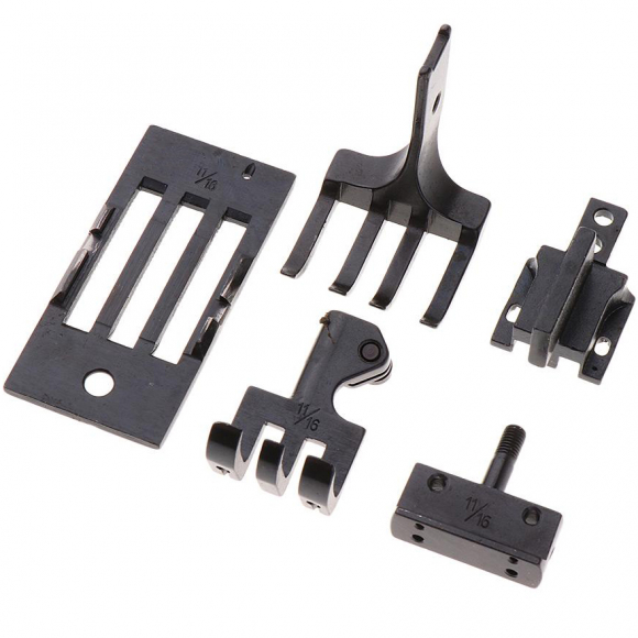 Golden Eagle DU-122, комплект переналагодження для двоголкової машини з потрійним просуванням матеріалу