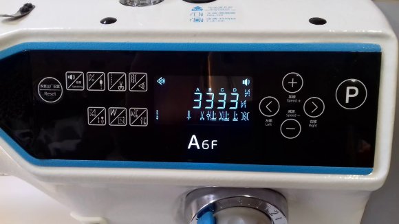 Jack A6F-E-QH, швейная машина с игольным продвижением и компьютерным управлением, для шитья средних и тяжелых тканей