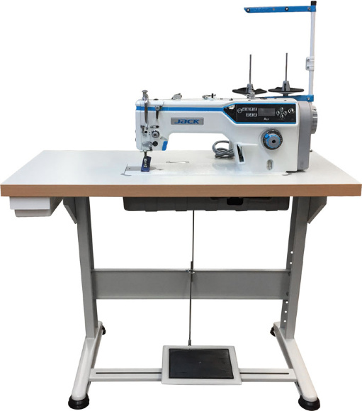 Jack A6F-H, швейная машина с игольным продвижением и компьютерным управлением, для шитья средних и тяжелых тканей