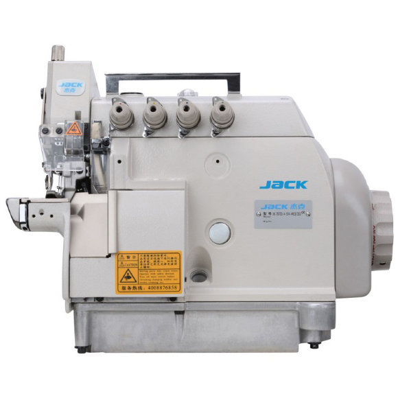 Jack 797TDI-4-M03/333/KS/FR01, оверлок промисловий чотиринитковий з циліндричною рукавною платформою