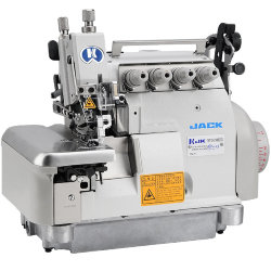 Jack 798TDI-4-514-M03/333, четырехниточный промышленный оверлок с нижним и вержним транспортом материала Jack 798TDI-4-514-M03/333, четырехниточный промышленный оверлок с нижним и вержним транспортом материала