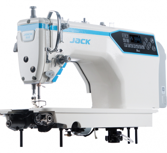 Jack A4F-DQ, промышленная швейная машина с компьютерным управлением, для шитья легких и средних тканей