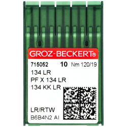 Groz-Beckert DPx134 LR, иглы для кожи для промышленных швейных машин