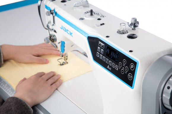 Jack A4F-DHQ-7, промышленная швейная машина с компьютерным управлением, для шитья средних и тяжелых тканей Jack A4F-DHQ-7, промышленная швейная машина с компьютерным управлением, для шитья средних и тяжелых тканей