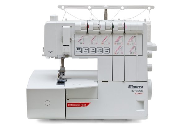Minerva CS1000Pro, 2/3/4-ниткова побутова розпошивальна машина