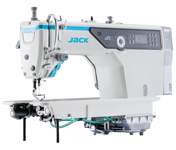 Jack A5E-B, швейна машинка промислова з комп'ютерним керуванням, для шиття легких та середніх тканин