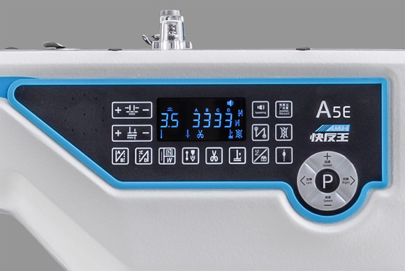 Jack A5E-A, швейна машинка промислова з комп'ютерним керуванням, для шиття легких та середніх тканин