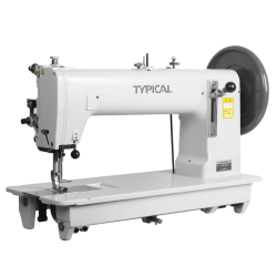 Typical TW1-243, швейная машина для толстой кожи с тройным продвижением Typical TW1-243, швейная машина для толстой кожи с тройным продвижением