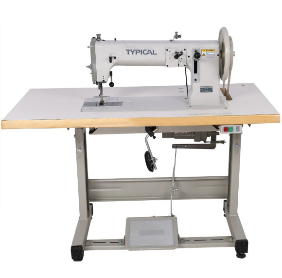Typical TW1-243, швейная машина для толстой кожи с тройным продвижением