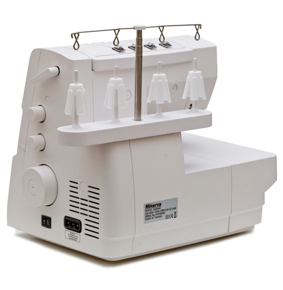 Minerva M2000C, 2/3/4-ниткова побутова розпошивальна машина з рукавною консоллю