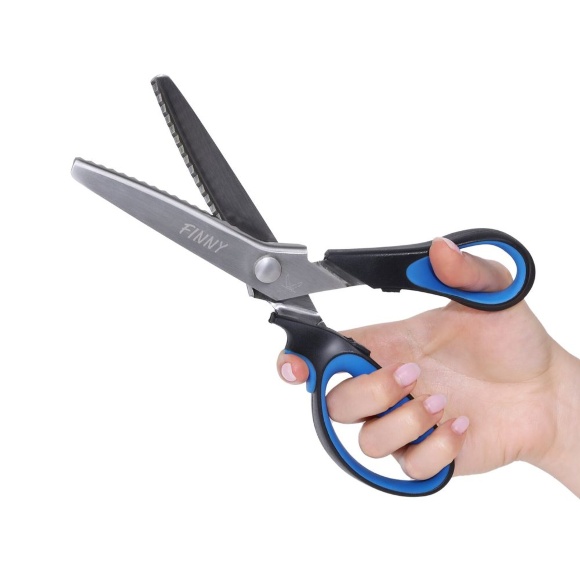 Kretzer FINNY Profi 774423, ножиці зигзаг з довжиною леза 85 міліметрів Kretzer FINNY Profi 774423, ножиці зигзаг з довжиною леза 85 міліметрів