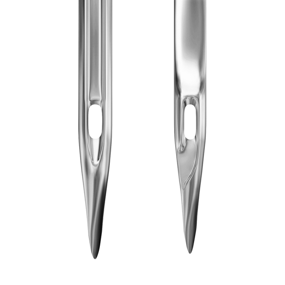 Groz-Beckert DPx134 LL CR, иглы для кожи для промышленных швейных машин