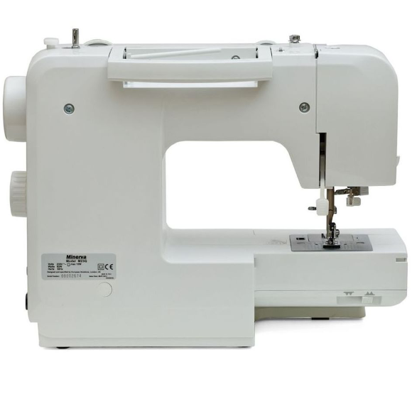 Minerva M23Q, побутова швейна машина з горизонтальним човником та автоматичною петлею Minerva M23Q, побутова швейна машина з горизонтальним човником та автоматичною петлею