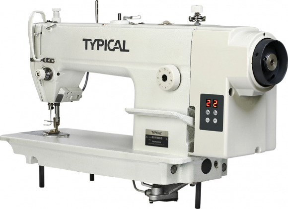 Typical GC 6150BD, промислова швейна машинка з вбудованим сервомотором та збільшеним човником