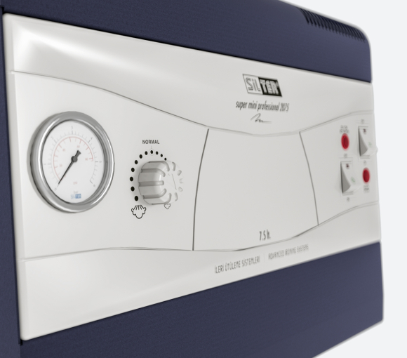 Silter Super Mini 2075, промисловий парогенератор з праскою