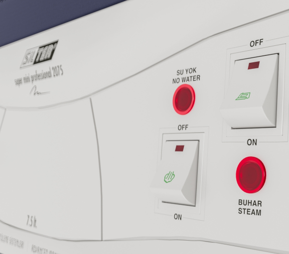 Silter Super Mini 2075, промисловий парогенератор з праскою