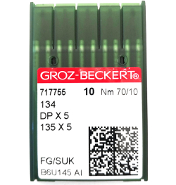 Groz-Beckert DPx5 FG, трикотажные иглы для промышленных швейных машин Groz-Beckert DPx5 FG, трикотажные иглы для промышленных швейных машин
