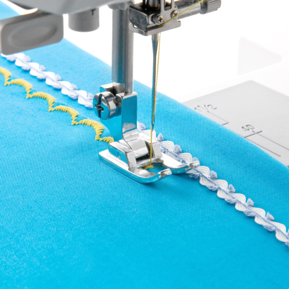 Minerva S-7110, лапка для декоративных строчек для бытовой швейной машинки