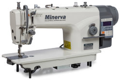 Minerva M9800JE4-H, промышленная швейная машинка с компьютерным управлением, для шитья средних и тяжелых тканей Minerva M9800JE4-H, промышленная швейная машинка с компьютерным управлением, для шитья средних и тяжелых тканей