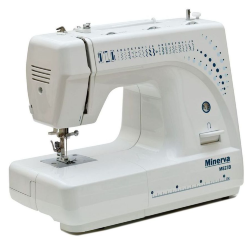 Minerva M823B, швейна машинка для дому з вертикальним човником та напівавтоматичною петлею