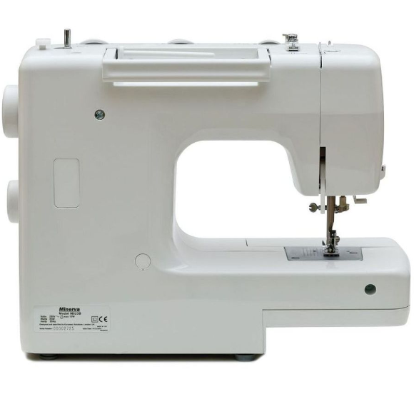 Minerva M823B, швейная машинка для дома с вертикальным челноком и полуавтоматической петлей Minerva M823B, швейная машинка для дома с вертикальным челноком и полуавтоматической петлей