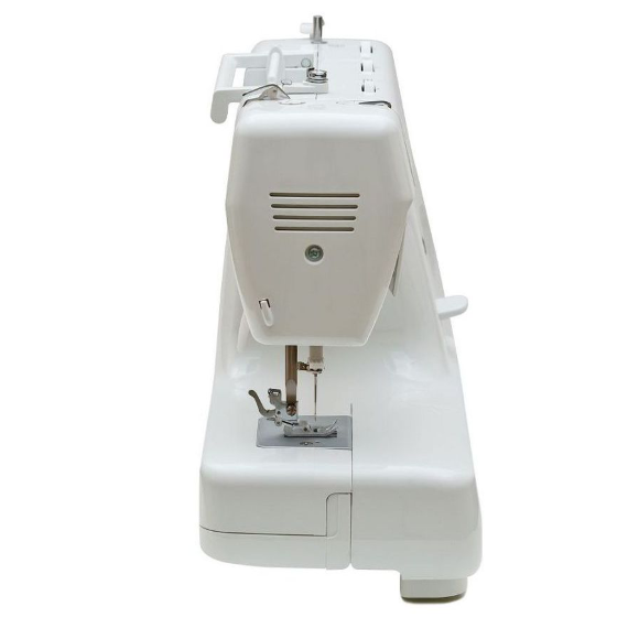 Minerva M823B, швейная машинка для дома с вертикальным челноком и полуавтоматической петлей Minerva M823B, швейная машинка для дома с вертикальным челноком и полуавтоматической петлей