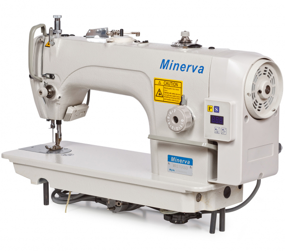 Minerva M8700DD-7, промышленная швейная машина с встроенным сервомотором, для шитья средних и тяжелых тканей