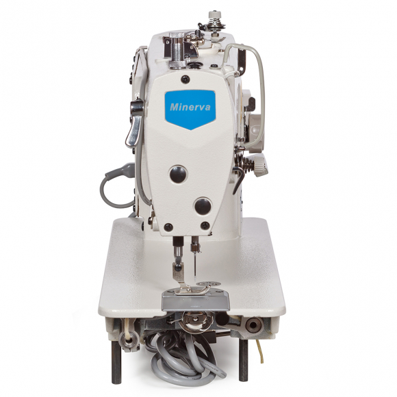 Minerva M8700DD-7, промышленная швейная машина с встроенным сервомотором, для шитья средних и тяжелых тканей