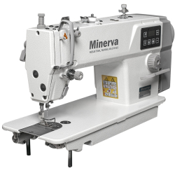 Minerva M5550-JDE, промышленная швейная машина с бесшумным сервомотором, для шитья легких и средних тканей Minerva M5550-JDE, промышленная швейная машина с бесшумным сервомотором, для шитья легких и средних тканей
