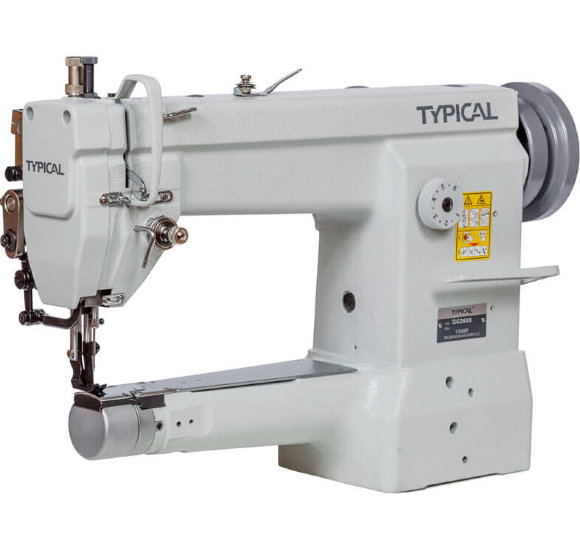 Typical GC 2605, рукавная швейная машина для окантовки